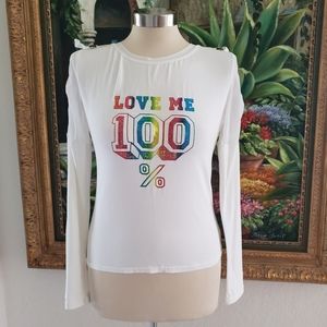 LOVE ME 100%  | Women's Top